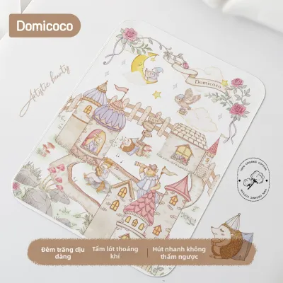 Domicoco | Đệm Thay Tã Cho Bé Thoáng Khí Chống Thấm