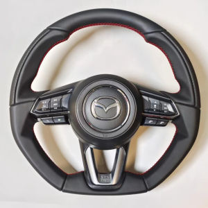 Mazda Sport Steering Wheel for CX-5 CX-4 Attila Axela CX-30 CX-8 CX-50 Future Star Car Interior System Replacement Part