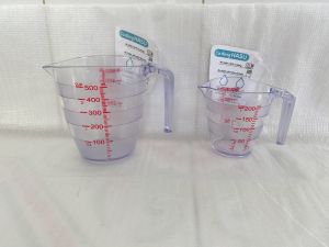 Ca đong / ca định lượng cao cấp Hasu 200ml- 500ml pha chế nhà bếp định lượng chính xác
