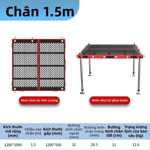 JIAZHIDIAO | Nền Đa Năng Đựng Câu Cá Gấp Được Bền Chắc