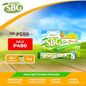 (ORIGINAL) Salveo Barley Grass On the Go 12 Sachets (Pure & Organic)