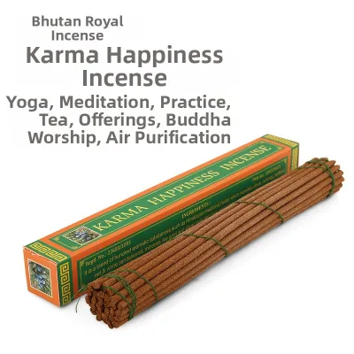 Blessing Karmic Tibetan Incense for Purification and Meditation