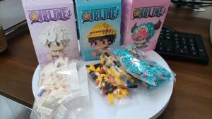 One Piece Anime Chopper Luffy Building Blocks Set 315pcs M200 Micro Bricks Toy for Adults Collectible Home Desk Decor Gift
