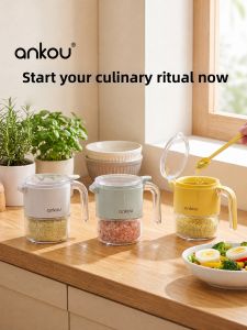 Ankou | Moisture Proof Double Layer Sealed Large Opening Spices Jar