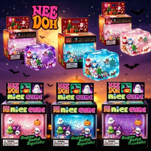 Halloween & Christmas NeeDoh Gifts: Spiders Pumpkins & Stress-Relief Sensory Toys