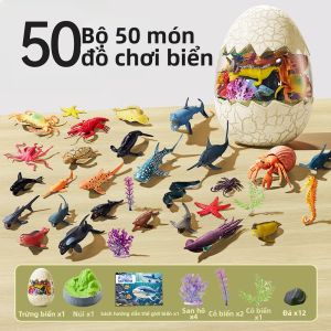 HUANGEN | Quà Tặng Sinh Nhật Đồ Chơi Trứng Khủng Long Cho Bé Trai