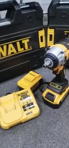 DEWALT ประแจไฟฟ้าไร้สาย Brushless 259V แรงบิดสูง 550N M พร้อมแบตเตอรี่ลิเธียม 6.0Ah x2 + ชาร์จเร็ว เหมาะสำหรับงานช่างมืออาชีพ