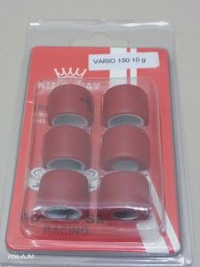 ROLLER SET RACING 10 GRAM VARIO125 VARIO150 PCX150 ISI 6PCS
