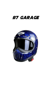 HELM CAKIL KHC MOTIF INNER VISOR FULL FACE ORIGINAL SNI FREE GOGLE/SARUNG TANGAN/BUFF MASKER