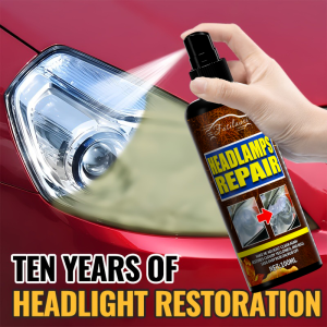 Car Headlight Restoration Polishing Headlamp Scratch Remover Repair Cleaning Paste Remove Oxidation Headlight Polish Liquid