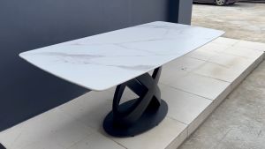 Xora Marble Dining Table / Olympic Leg 1.8M Sintered Stone Meeting Table - FRM5222
