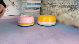 Chén ăn đơn cho Chó Mèo bằng nhựa PP (mẫu mới) - Love Pets Shop