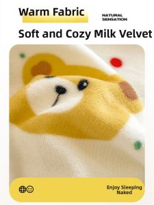 MINGSHA | Coral Velvet Flannel Mattress Protector