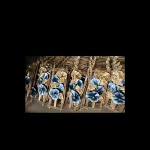 Nordic Light Luxury Living Room Wall Decoration & Digital Wall Clock