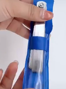 32 Blades Feeler Gauge Grip On Kit Pengukur Ketebalan Pengukur Setelan Klep