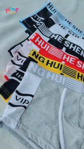 1pc & 2pcs Set Boxer Brief for Boys High Quality Cotton Plain Solid Color Design Underwear Set for Teens & Adult