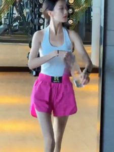 ชุดโยคะเซ็กซี่ ชุดออกกำลังกาย ชุดโยคะฤดูร้อนใหม่ แขนกุด กระโปรงสั้น ชุดโยคะสองชิ้น ชุดโยคะสำหรับผู้หญิง