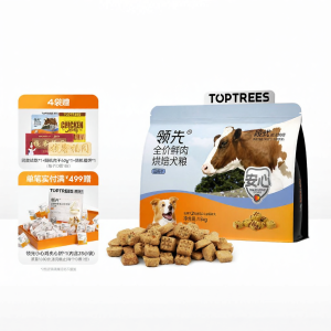 Toptrees | Low-temperature Baked Complete Dog Food For Small to Medium Breeds All Stages
