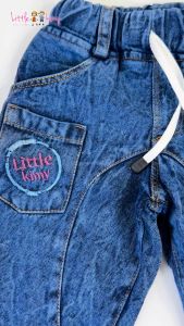 LITTLEKIMY - Celana Jeans Anak Laki-laki & Perempuan Seding Premium