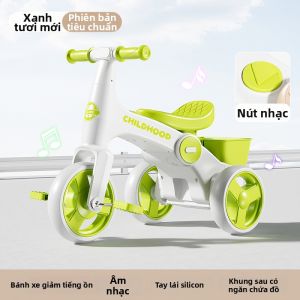 YIHECHUYAO | Xe Đạp Ba Bánh Cho Bé Có Nhạc Bluetooth