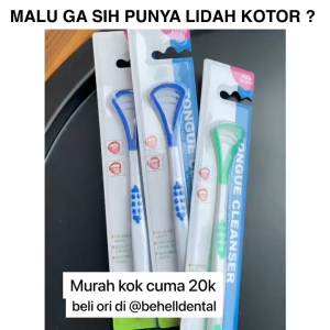 Sikat Pembersih Lidah & Tongue Cleaner MLH AE21