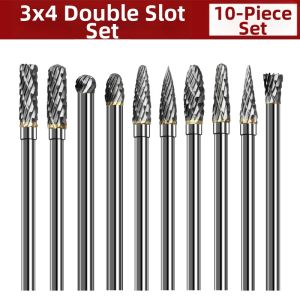 GONGFUMEN | Tungsten Carbide Burr Rotary File 3x4mm