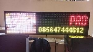 Running Text Rgb 40x140cm Wifi Outdoor New