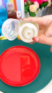 5/10PCS Kitchen Squeeze Oil Bottle Plastic Seasoning Bottles Ketchup Salad Sauce Olive Oil Seasoning Container 油瓶