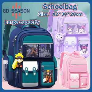 2025 School Backpack Spine Protection Load Reduction Waterproof Backpack for Grades 1-6
