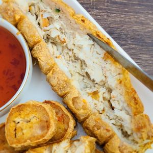 (พร้อมส่ง) จ๊อปู หอยจ๊อปู  ( 1 แพค 3 เส้น 21 ลูก ) จ้อปู สด สะอาด ใหม่ ไม่ใส่สารกันเสีย ไม่ใส่ผงชูรส แถมน้ำจิ้มบ๊วยทุกแพค