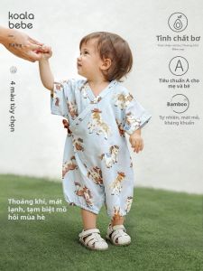 KAOLANBIBI | Bộ Đồ Sơ Sinh Cảm Giác Mát Lạnh Bằng Tre Cotton