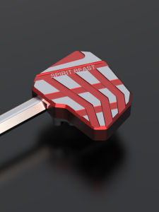 พวงล้อเบรกหลังแบบกันลื่นสำหรับยานพาหนะ 300RR ของ Wuxing พร้อมฝาครอบ อะไหล่ตกแต่งรถจักรยานยนต์ สไตล์วินเทจ สีสันสดใส