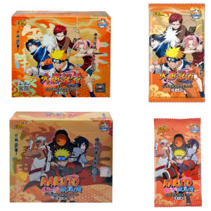 KAYOU Original Naruto Cards Uzumaki Sasuke Ninja Game Collection Rare Cards Naruto Blind Box Toys For Childrens Christmas Gift