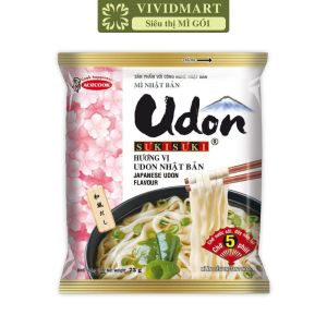 [GÓI LẺ] - ACECOOK - Mì Udon Sưkisưki 2 vị: hương vị Nhật Bản và Udon trộn vị bò xốt Teriyaki (75-82g/gói) - Udon Sưki Sưki công nghệ Nhật Bản - Udon trộn Sukisuki - Mì ăn liền Udon Sưki Sưki Nhật Bản sản xuất tại Việt Nam