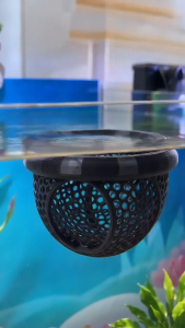 PETG Betta Hideout Sarang Ikan Betta 3D Print 2 Design Floating Terapung & Bottom Dome Kubah Dasar Safe Aquarium Shelter