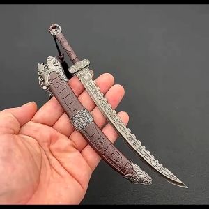Mô hình Tam Quốc Chí Tôn Kiên Cổ Đĩnh đao Wo Long Fallen Dynasty full hợp kim 22cm