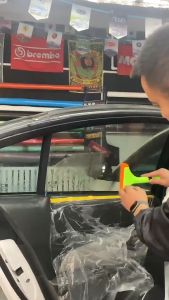 LESTOP 50cm X 6m 5% Car Home Glass Window Tint Tinting Film Roll Scraper Car Accessories Car Roof Window Tint Film Glass Glass Care