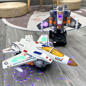 Transformable Robot Car Toy with Music 3-5Y