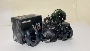 รอกหยดน้ำ รอกเบท Weebass V8 Ver.2 ใหม่ล่าสุด 4+1BB