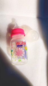 [ 1161-Nuby ] Bình sữa chống sặc cổ hẹp Nuby 120ml ( 3m+ )