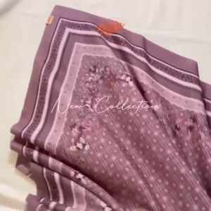 Nafisa Scarf Avina Segi Empat Voal Motif Hijab Voal Motif Premium Lasercut Packaging Pouch
