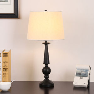Scandinavian American Country Iron Lamp Living Room Study Bedroom Bedside Lamp Minimalist Modern Creative Table Lamp Warm