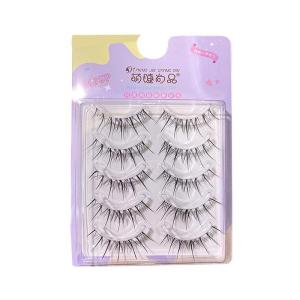 D.S. ขนตาปลอมแบบเซท  แผ่งขนตาปลอม 3D หนาแน่น ดูเป็นธรรมชาติ แบบช่อขนตา นิ่ม  false eyelashes