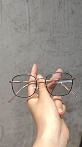 Women and Men Reading Glasses Round Full Rim Metal Photochromic Anti Radiation