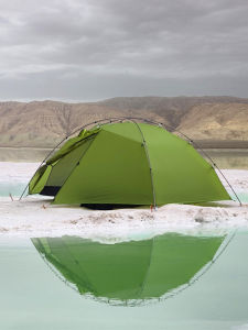 Cao Ge Genuine Goods Sanfeng Tai Chi Super Light Double Layer Rainproof and Sun Protection Wind-Resistant Outdoor Hiking Camping Double-Person Tent