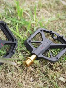 2025 New ONIRII PD-C Injection Carbon Fiber Flat Bike Pedals Ultralight 3 Bearings Titanium Axle for Road Mountain Bikes