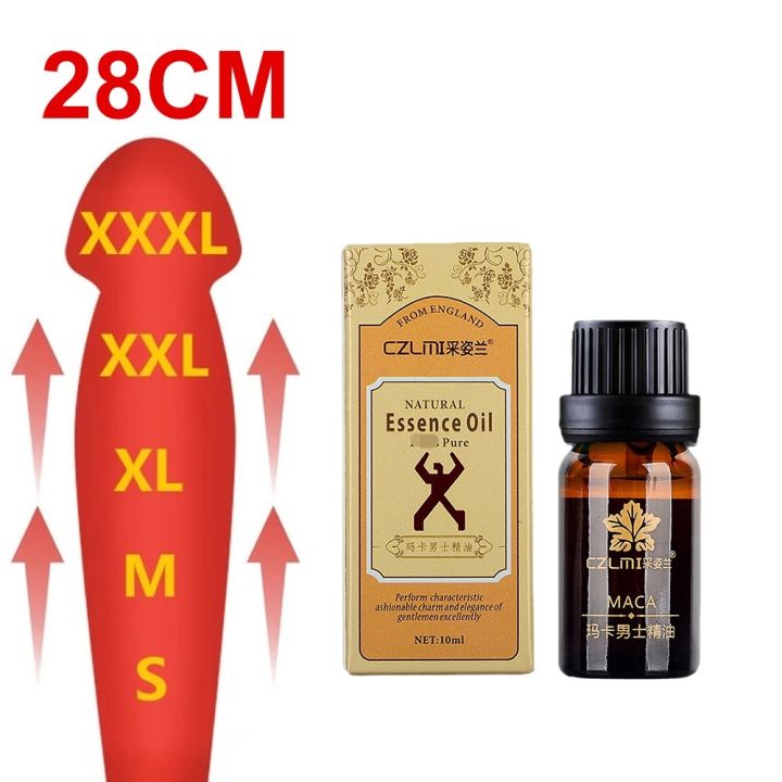 MACA Men Health Care Enlargement Massage oil Penis Growth ExtensionOil Minyak Massage Menyihatkan Zakar Male Penis Enlargement Oil 100 Nature XXL Increase Size Bigger Longer for Male Men XXL