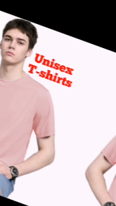 Casual Cotton Round-Neck Short Sleeve T-Shirt for Men and Women  - 617