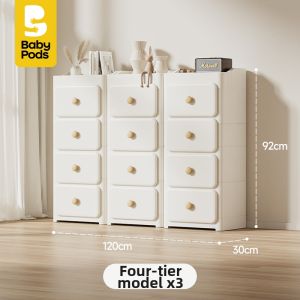 baby pods | Toy Storage Cabinet Bedside Drawer Unit