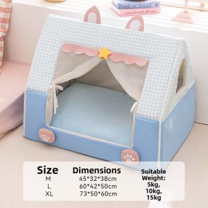 hipidog | Semi-enclosed Four-season Cat Bed